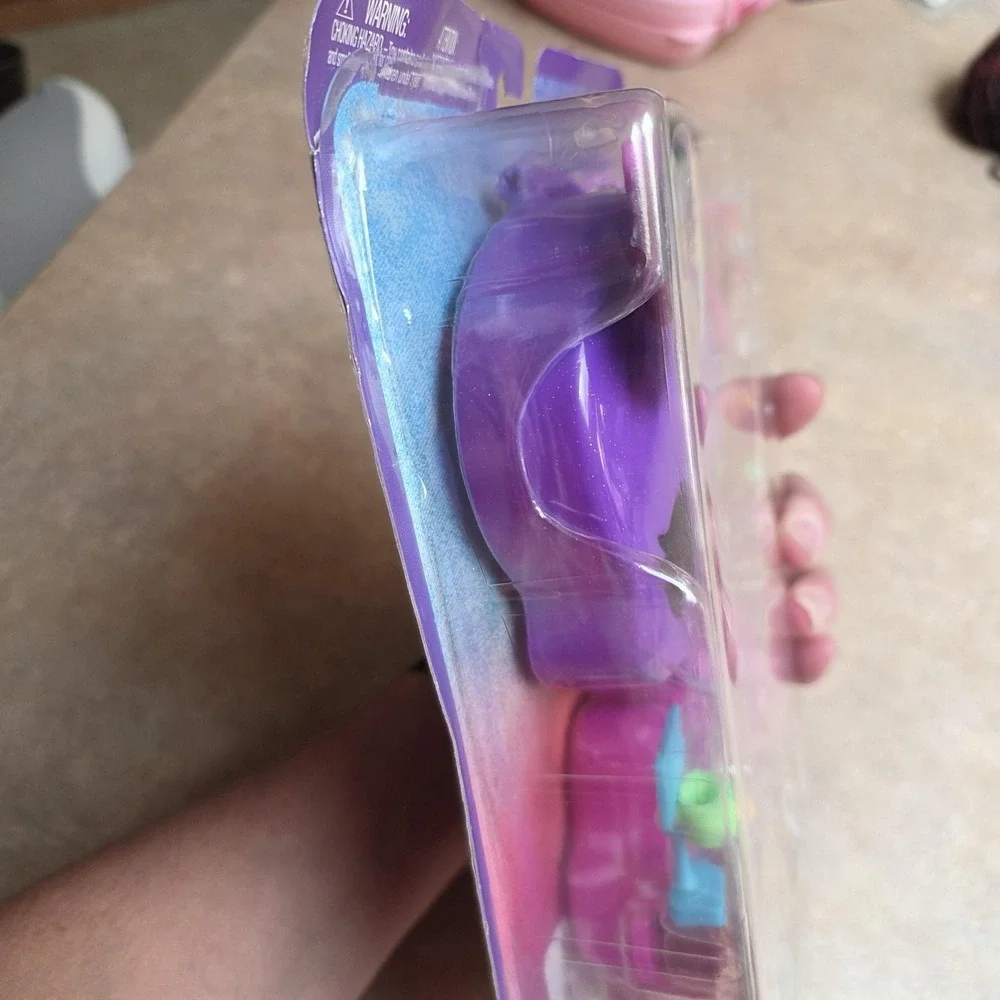 Mattel Polly Pocket Monster High Skull Compact 1in Doll Playset New In Box Toy